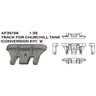 AFV 35156 1/35 Track Link For Churchill Workable